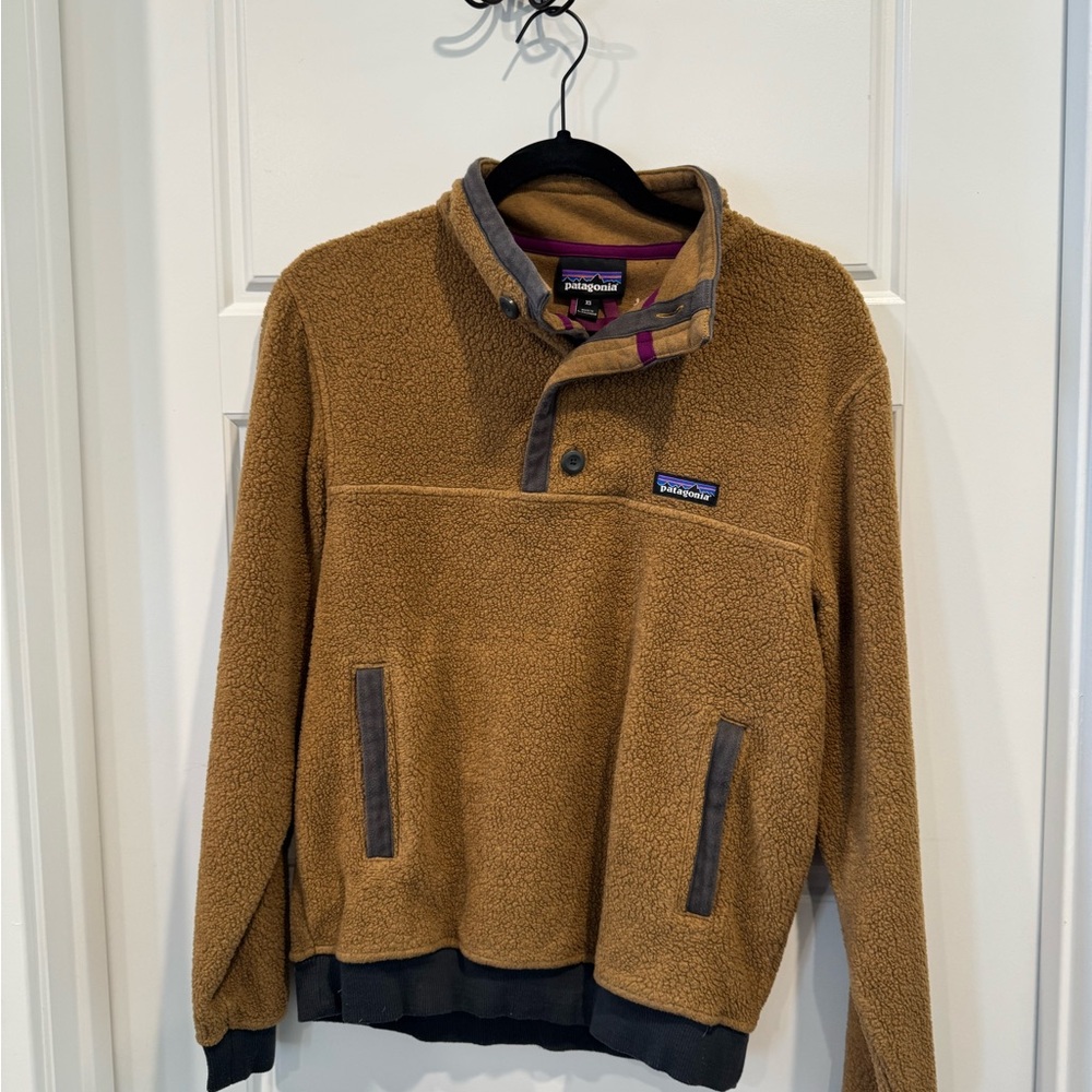 Patagonia Brown Fleece Sweater